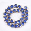 Electroplate Glass Beads Strands EGLA-S188-09-3