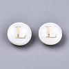 Natural Freshwater Shell Beads SHEL-S266-12L-2