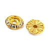 Brass Crystal Rhinestone Beads RB-F035-06A-2