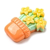 Opaque Resin Cabochons CRES-D008-02F-3