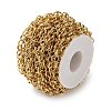 304 Stainless Steel Textured Figaro Chains CHS-S010-03G-2