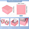 Square Paper Jewelry Bracelet Gift Boxes CON-TAC0010-91C-4