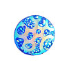 Druzy Resin Cabochons CRES-Q191-HA025-1-1