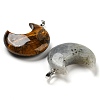 Natural Mixed Gemstone Pendants G-Z022-04M-2
