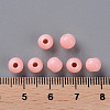 Opaque Acrylic Beads X-MACR-S370-C6mm-A12-4
