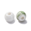 Bright Glazed Porcelain Beads PORC-D300-A17-3