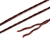 2-Ply Round Waxed Cotton Thread Cords YC-T004-01A-08-4