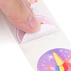 8 Styles Horse Paper Stickers X-DIY-L051-008-6