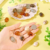 20Pcs 5 Colors Opaque Resin Cabochons RESI-TA0004-31-6
