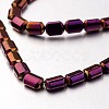 Electroplate Non-magnetic Synthetic Hematite Bead Strands G-F300-01B-04-1