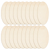 Oval Unfinished Wood Cutouts DIY-WH0604-07D-1