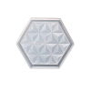 Hexagon Shape Cup Mat Silicone Molds WG13514-03-1