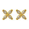 304 Stainless Steel Stud Earrings EJEW-C135-01G-06-4