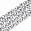 Tarnish Resistant 304 Stainless Steel Link Chains CHS-T003-20P-NF-1