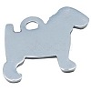 Alloy Enamel Puppy Pendants X-ENAM-P069-2-2