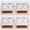40 Sheets 4 Patterns PVC Waterproof Self-Adhesive Sticker Sets STIC-OC0001-11A-5