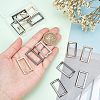 15Pcs 3 Colors Alloy Buckles DIY-GF0006-13B-4