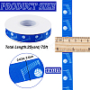 25 Yards Sport Ball Theme Printed Polyester Grosgrain Ribbon OCOR-WH20002-03B-02-2