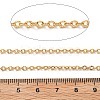 10M Brass Cable Chains CHC-L052-02B-G-2