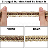 Polyester Braided Ribbons OCOR-WH0046-85B-6