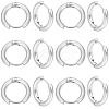 12 Pairs 304 Stainless Steel Huggie Hoop Earrings EJEW-SC0001-96S-7