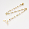 201 Stainless Steel Pendant Necklaces NJEW-T009-JN075-2-45-2