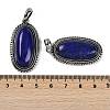 Natural Lapis Lazuli Pendants G-I370-07AS-02-3