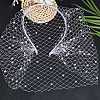 1Pc Mesh Veil Cloth Hair Bands OHAR-CP0001-32-7