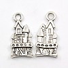 Tibetan Style Alloy Pendants X-TIBEP-0815-S-LF-1