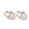 Transparent Acrylic Beads X-OACR-B005-01B-2
