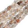Natural Arusha Sunstone Beads Strands G-P497-01E-43-1