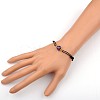 Gemstone Adjustable Link Bracelets X-BJEW-JB01554-05-3