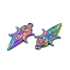 Ion Plating(IP) 304 Stainless Steel Pendants X-STAS-A070-33MC-2