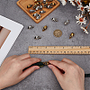 24Pcs 2 Colors Alloy EDC European Beads FIND-FG0005-48-3