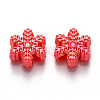 Opaque Acrylic Beads SACR-R250-04A-2