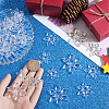 60Pcs 3 Styles Christmas Transparent Acrylic Connector Charms OACR-SC0001-56-3