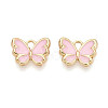 Eco-friendly Alloy Enamel Charms PALLOY-M212-11G-01-1