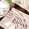 Natural Multicolor Tourmaline Beaded Bracelets KA3160-3