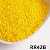 Opaque 11/0 Glass Seed Beads SEED-I013-2mm-RR42B-1