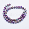 Natural Imperial Jasper Beads Strands G-I122-6mm-15-2
