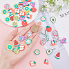 Handmade Polymer Clay Cabochons CLAY-SC0001-07-3