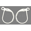 Silver Color Plated Earring Findings X-EC223-S-1