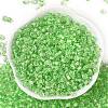 Transparent Inside Colours Glass Seed Beads SEED-A032-04C-2