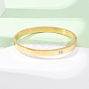 A Lifetime Lover 304 Stainless Steel Micro Pave Cubic Zirconia Hinged Bangles for Women BJEW-B161-12G-02-2
