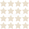 50Pcs Wood Cutouts DIY-SP0004-64A-02-7