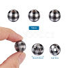 Natural Wooden Beads WOOD-TAC0010-05J-8