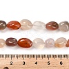 Natural South Red Agate Beads Strands G-P568-C15-01-5