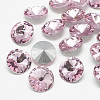 Pointed Back Glass Rhinestone Cabochons RGLA-T086-18mm-10-1