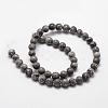 Natural Map Stone/Picasso Stone/Picasso Jasper Bead Strands G-D840-60-8mm-4