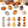 20Pcs 5 Colors Opaque Resin Cabochons RESI-TA0004-31-1